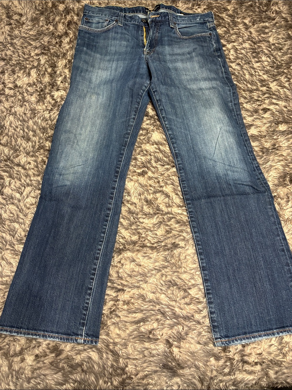 Lucky Brand Men's Medium Blue Straight Jeans 34x32